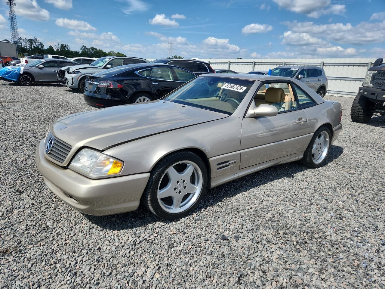 1999 MERZ Sl-class VIN WDBFA68F8XF182572 photo 1
