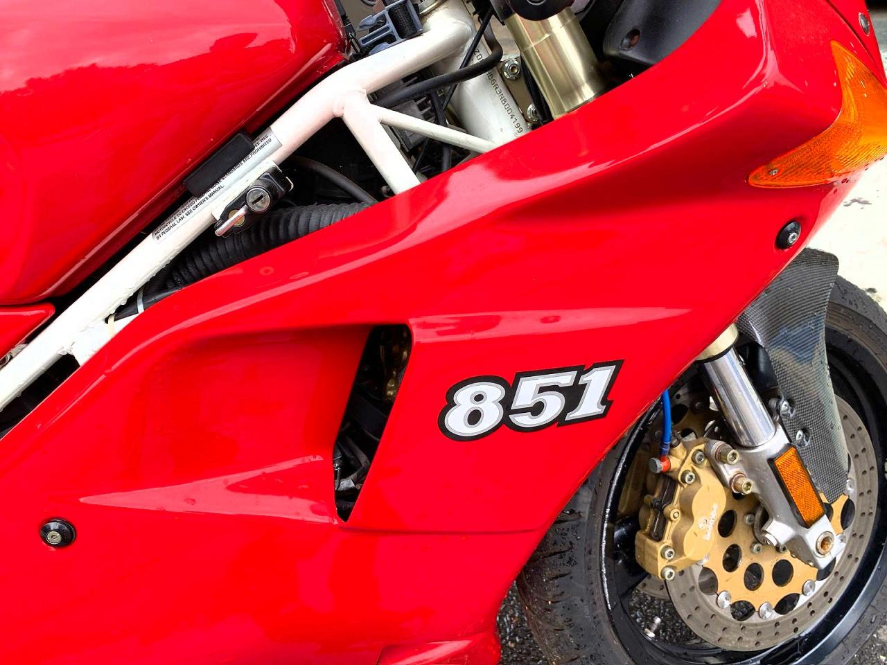 1992 Ducati 800-899 VIN ZDM1HB6R3NB004199 photo 9