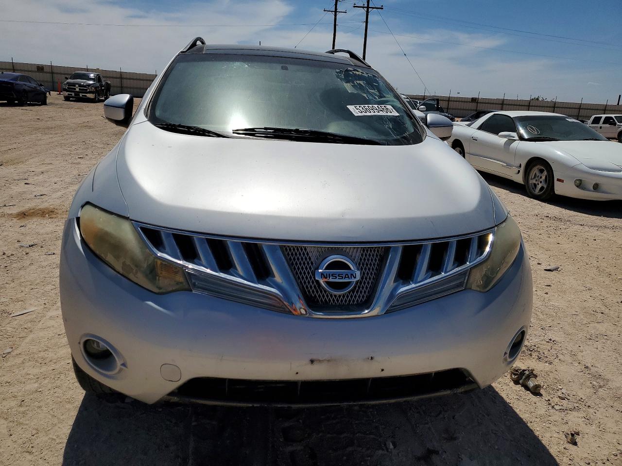 2010 NISSAN Murano VIN JN8AZ1MUXAW004525 photo 5