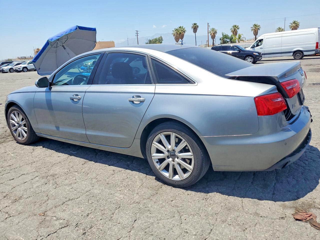 2014 Audi A6 VIN WAUGFAFC1EN134334 photo 2
