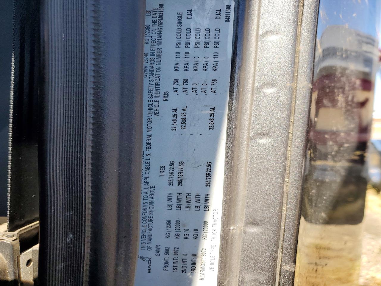 2023 MACK All other VIN 1M1AN4GY6PM031698 photo 10