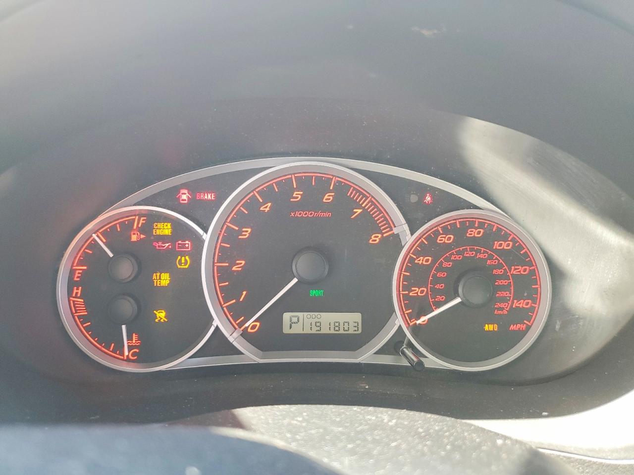 2009 SUBARU Impreza VIN JF1GH746X9H820489 photo 9