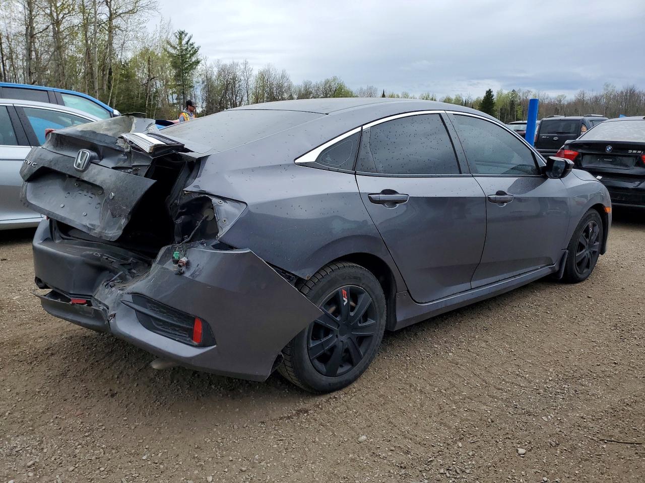 2017 Honda Civic VIN 2HGFC2F51HH015390 photo 3
