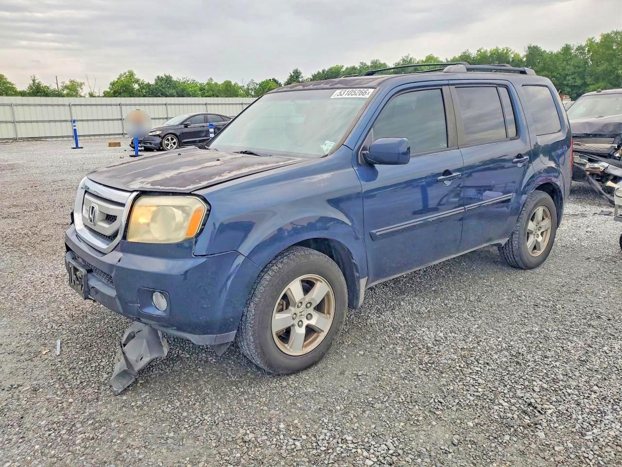 2009 Honda Pilot VIN 5FNYF38529B021062 photo 1