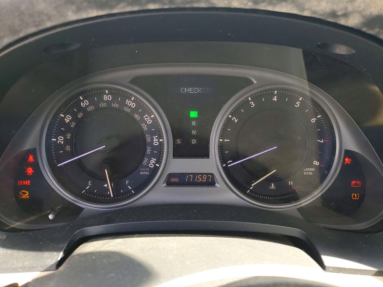 2008 Lexus Is VIN JTHBK262285068613 photo 9