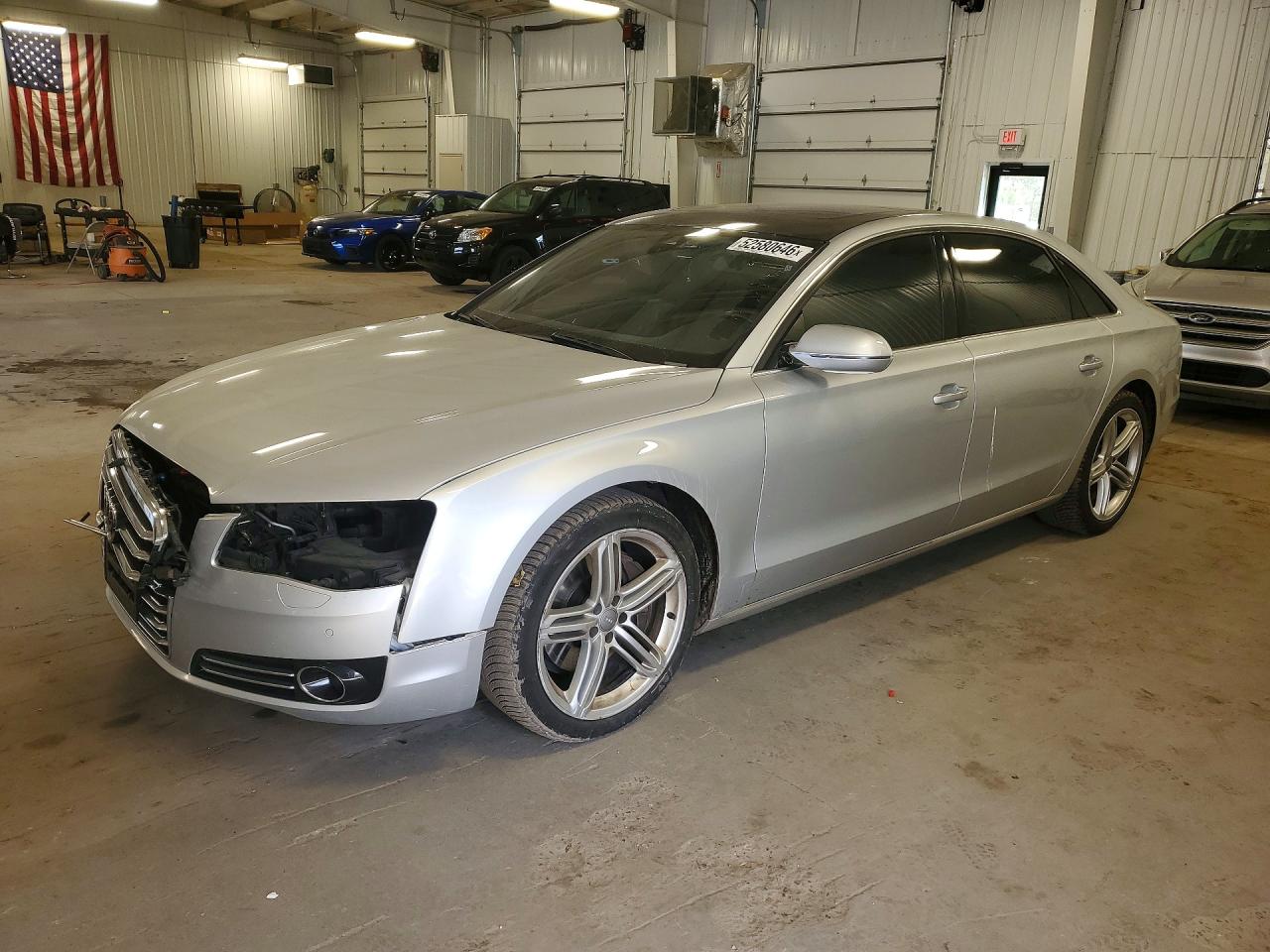 2013 Audi A8 VIN WAURGAFD4DN000897 photo 1