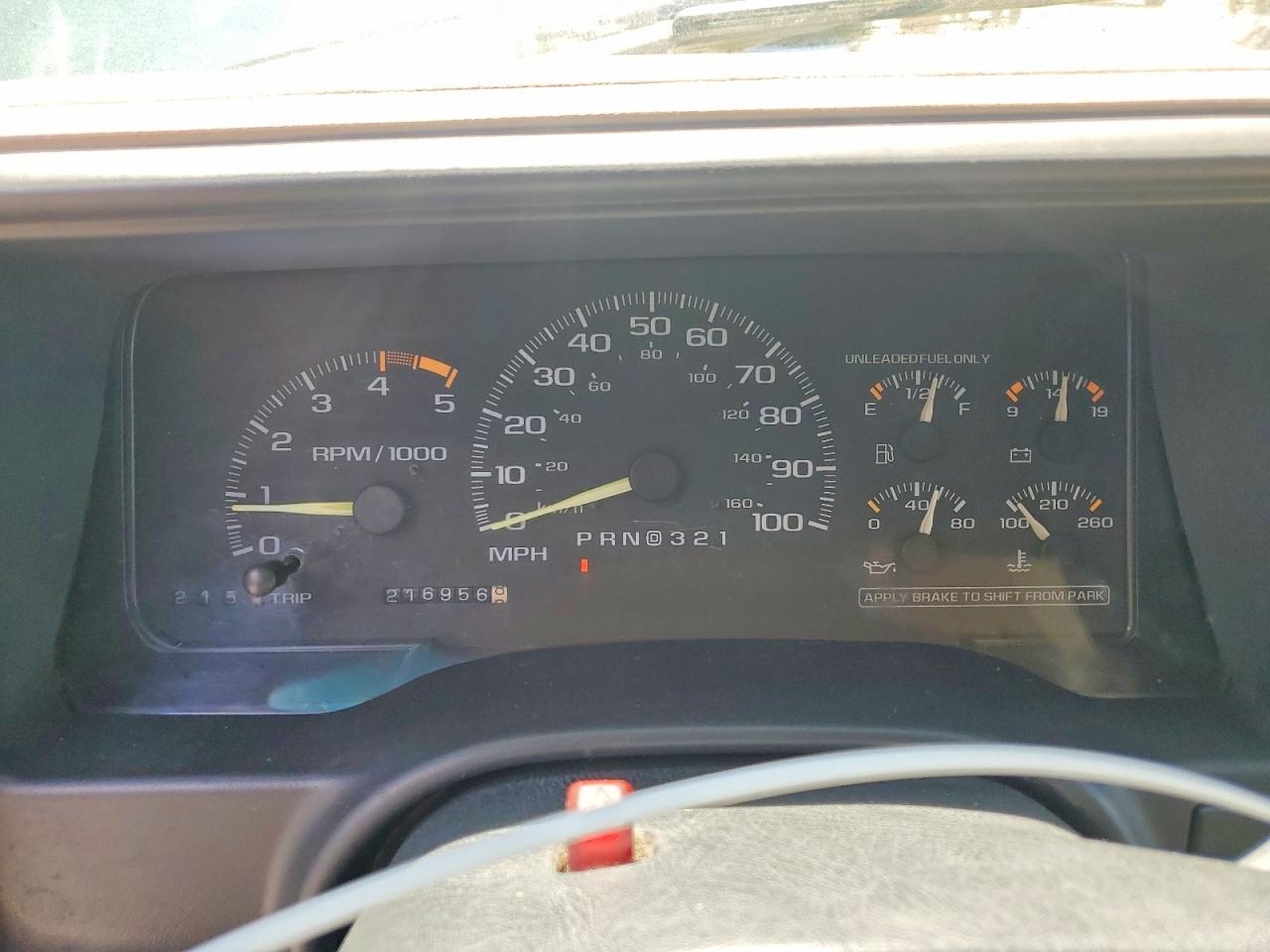 1995 CHEVROLET Suburban VIN 3GNEC16K9SG104410 photo 9