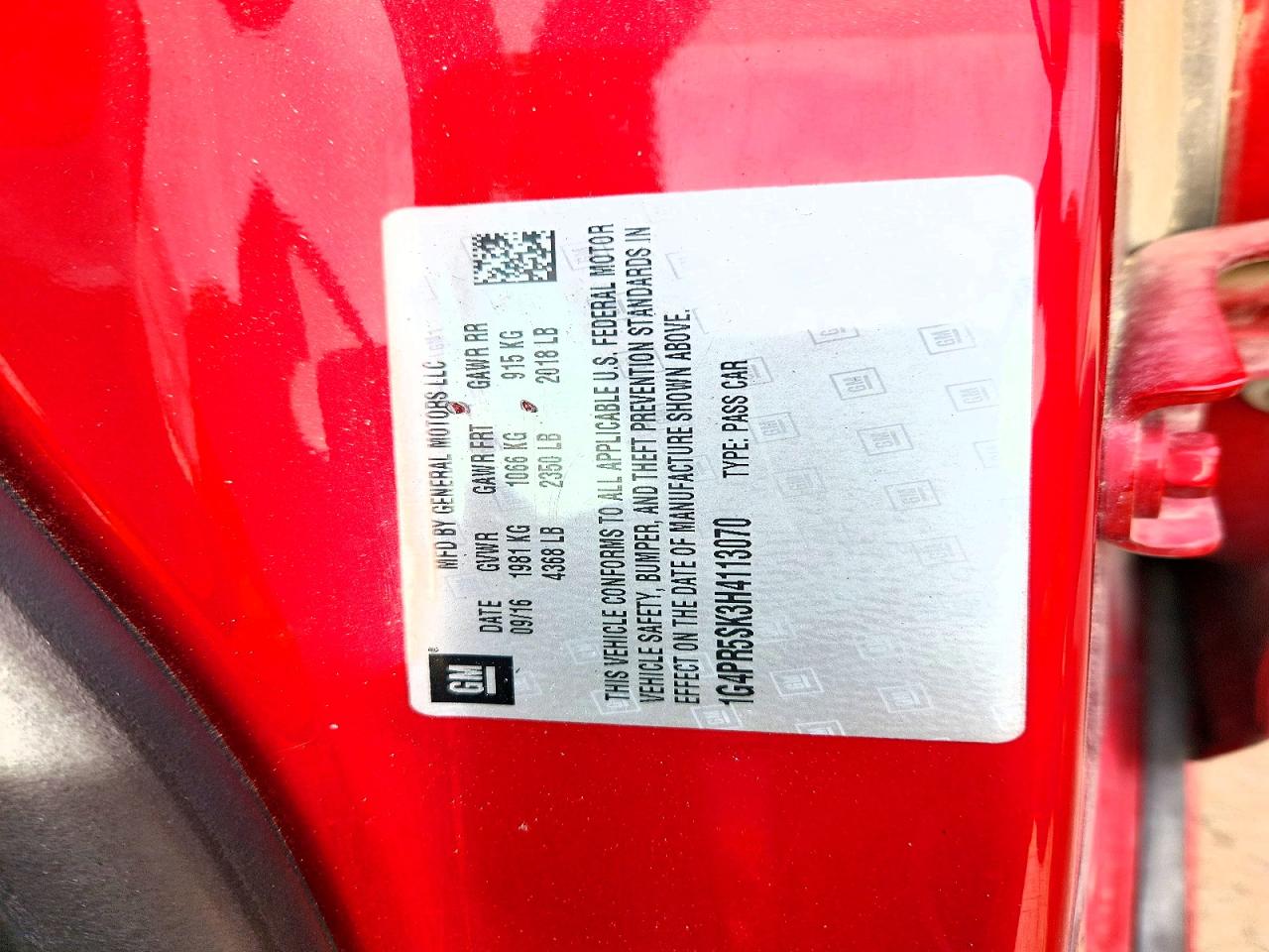 2017 Buick Verano VIN 1G4PR5SK3H4113070 photo 12
