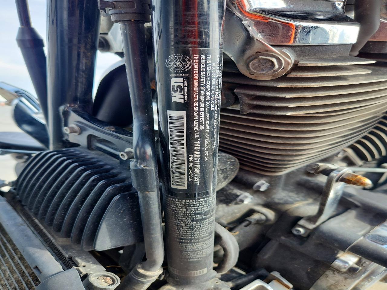 2023 HARLEY Fl VIN 1HD1KBC11PB607357 photo 9