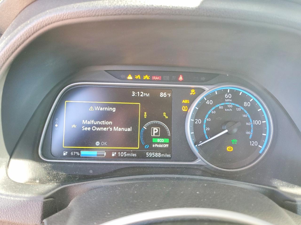 2020 Nissan Leaf VIN 1N4AZ1CP8LC311676 photo 9