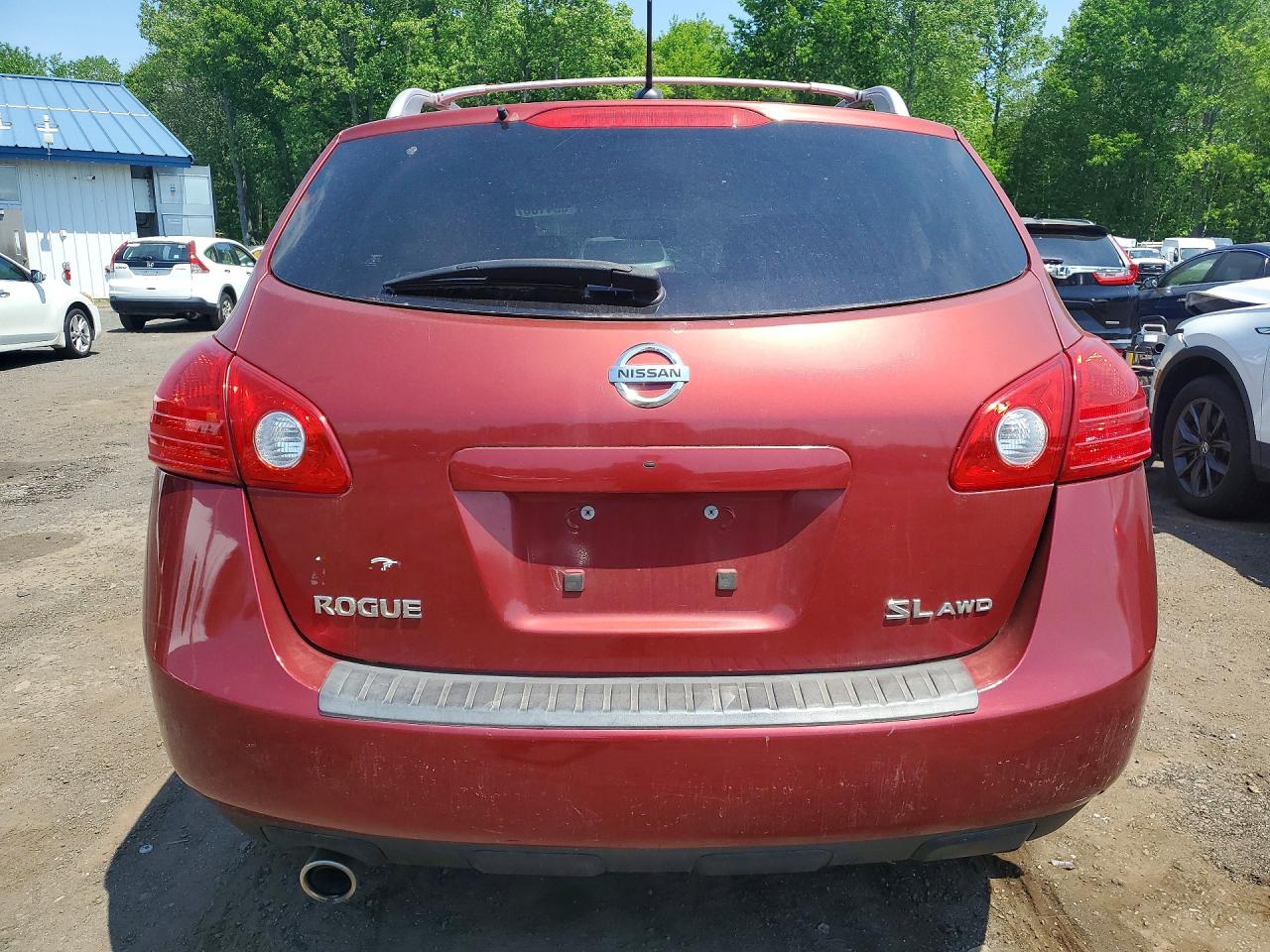 2008 Nissan Rogue VIN JN8AS58V48W136186 photo 6