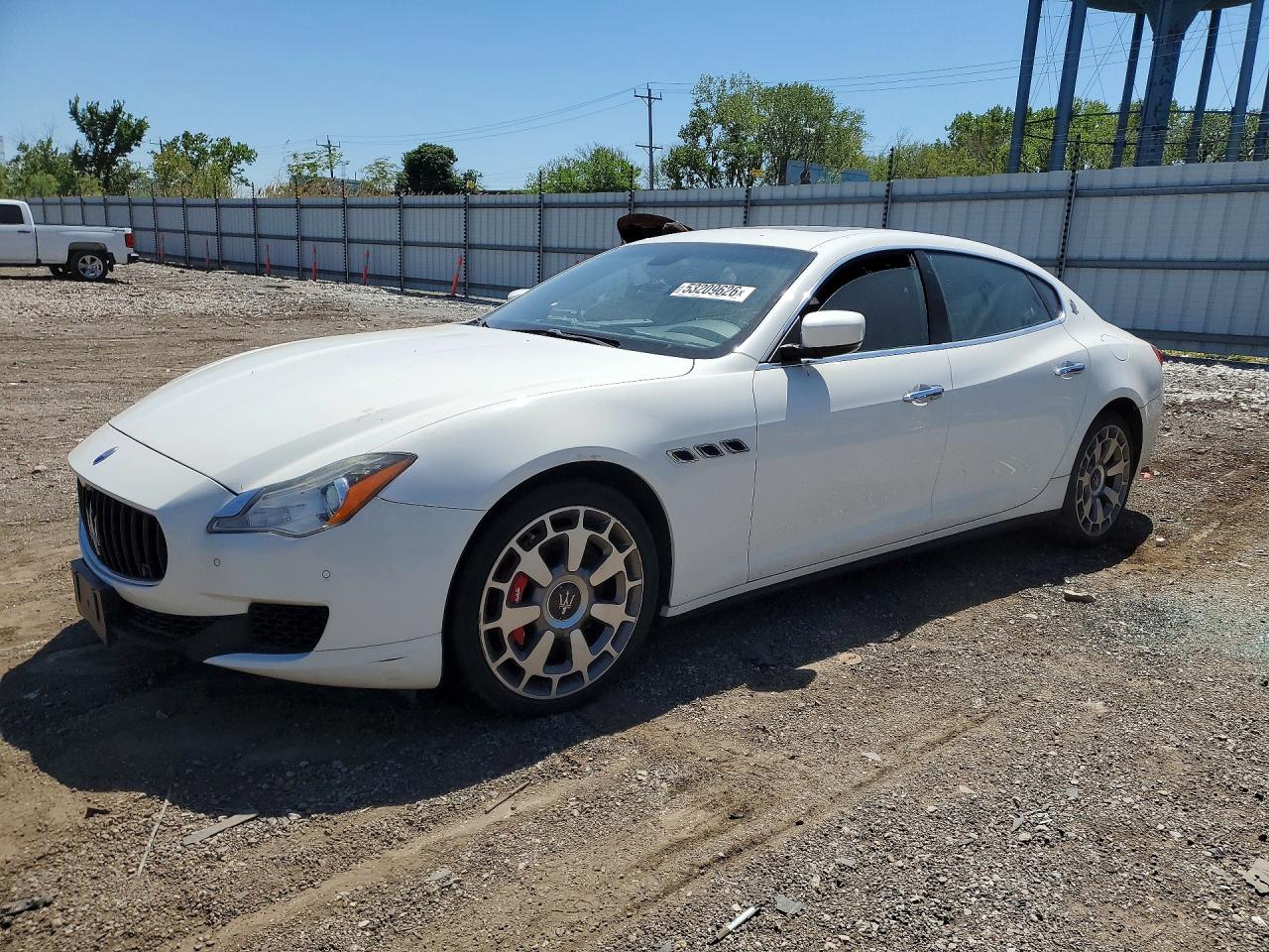 2014 Maserati Quattropor VIN ZAM56PPA7E1083211 photo 1