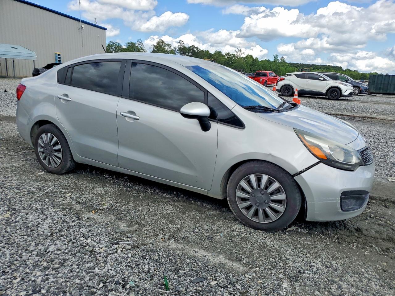 2014 Kia Rio VIN KNADM4A30E6328476 photo 4
