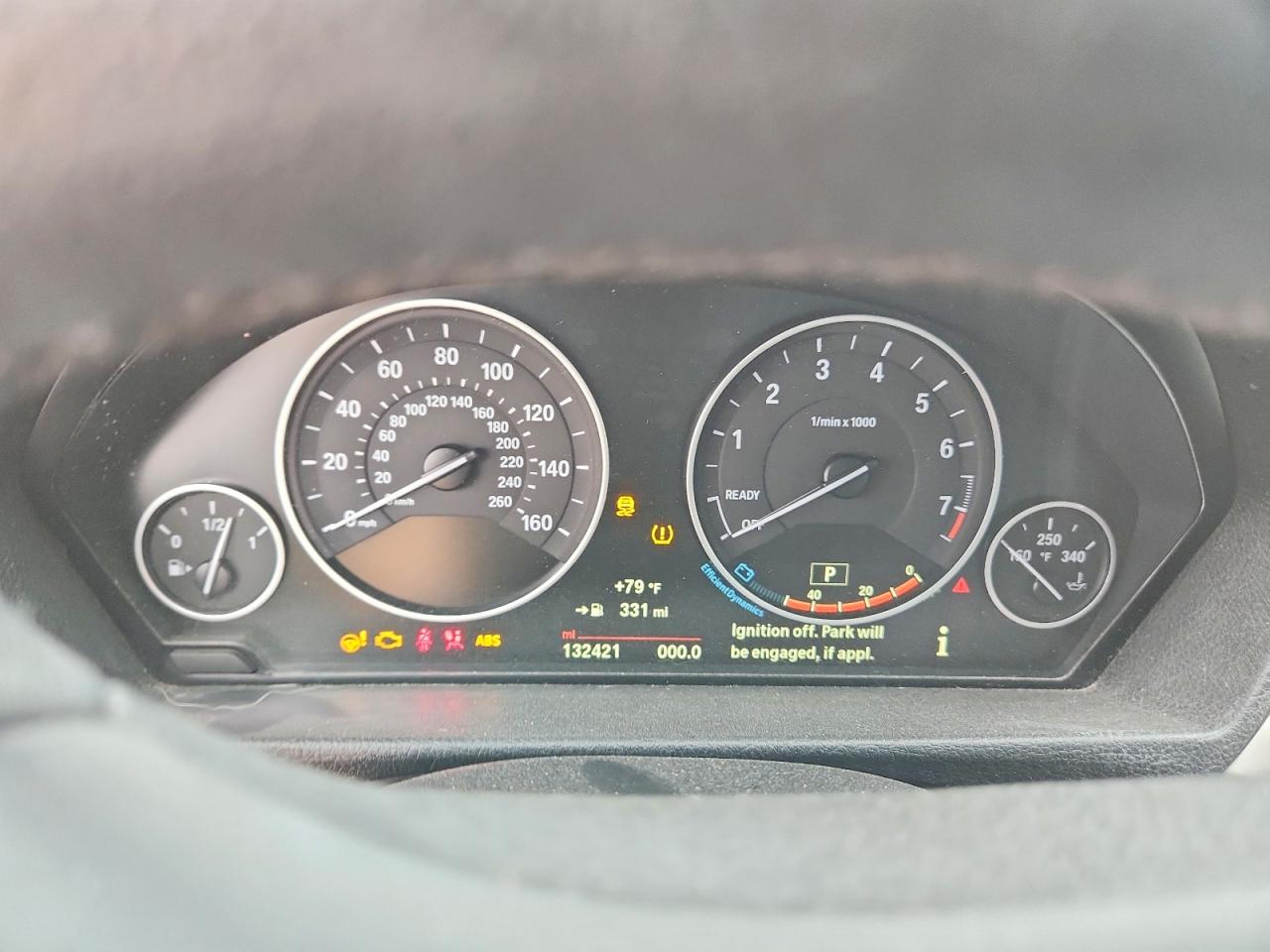 2015 BMW 3 series VIN WBA3C3C5XFP664610 photo 9