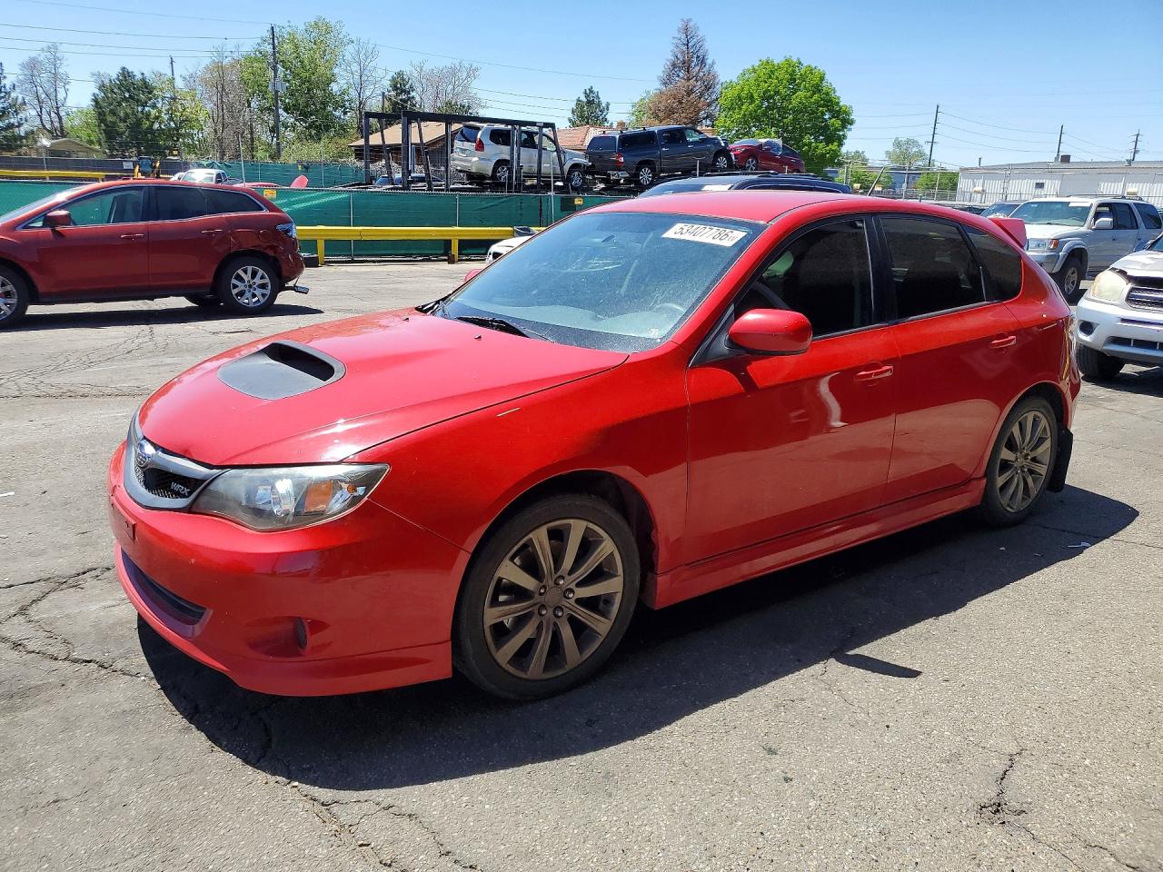 2010 Subaru Wrx VIN JF1GH7G61AG803733 photo 1
