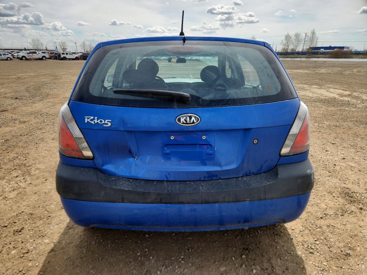 2009 KIA Rio VIN KNADE243896568314 photo 6