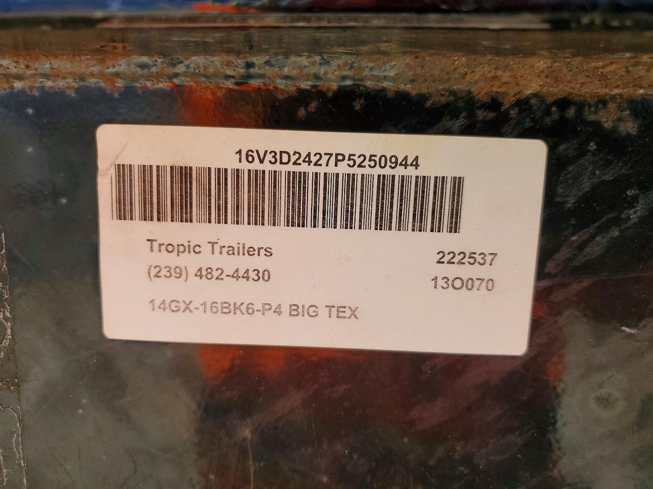 2023 Utrl VIN 16V3D2427P5250944 photo 10