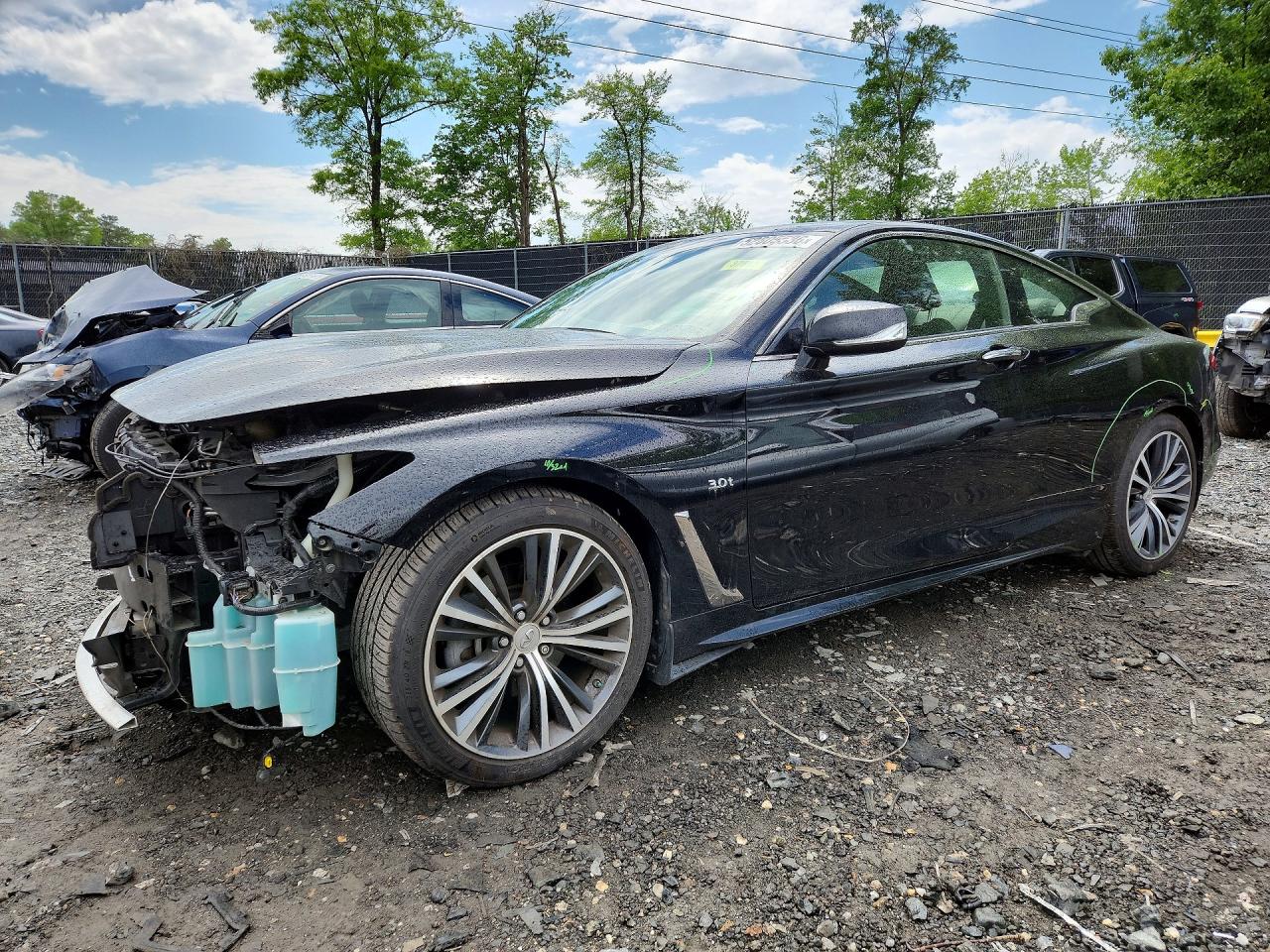 2018 Infiniti Q60 VIN JN1EV7EL7JM393141 photo 1