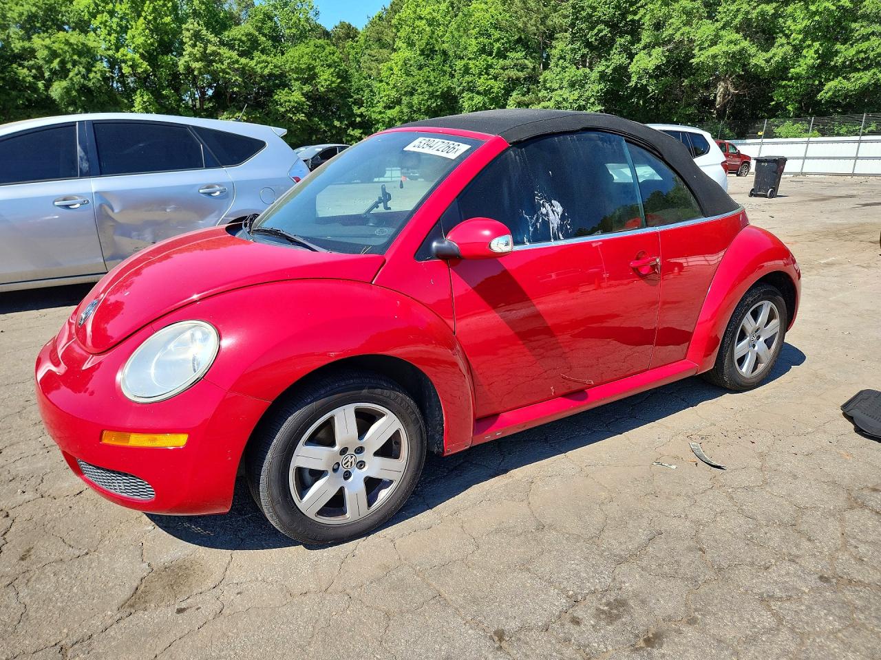 2007 Volkswagen Beetle VIN 3VWRF31Y07M420518 photo 1