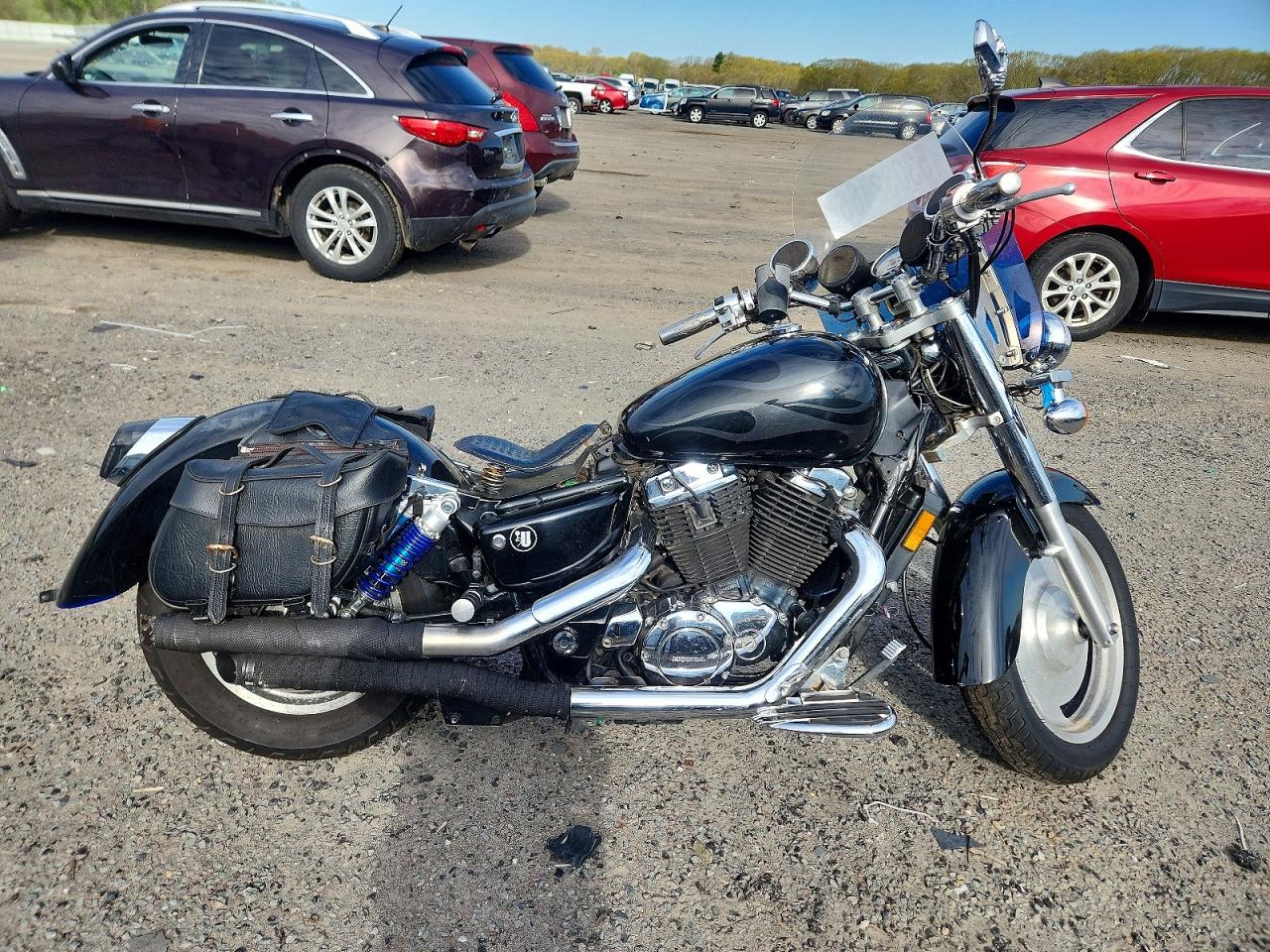 2004 Honda Vt cycle VIN 1HFSC43084A404415 photo 1