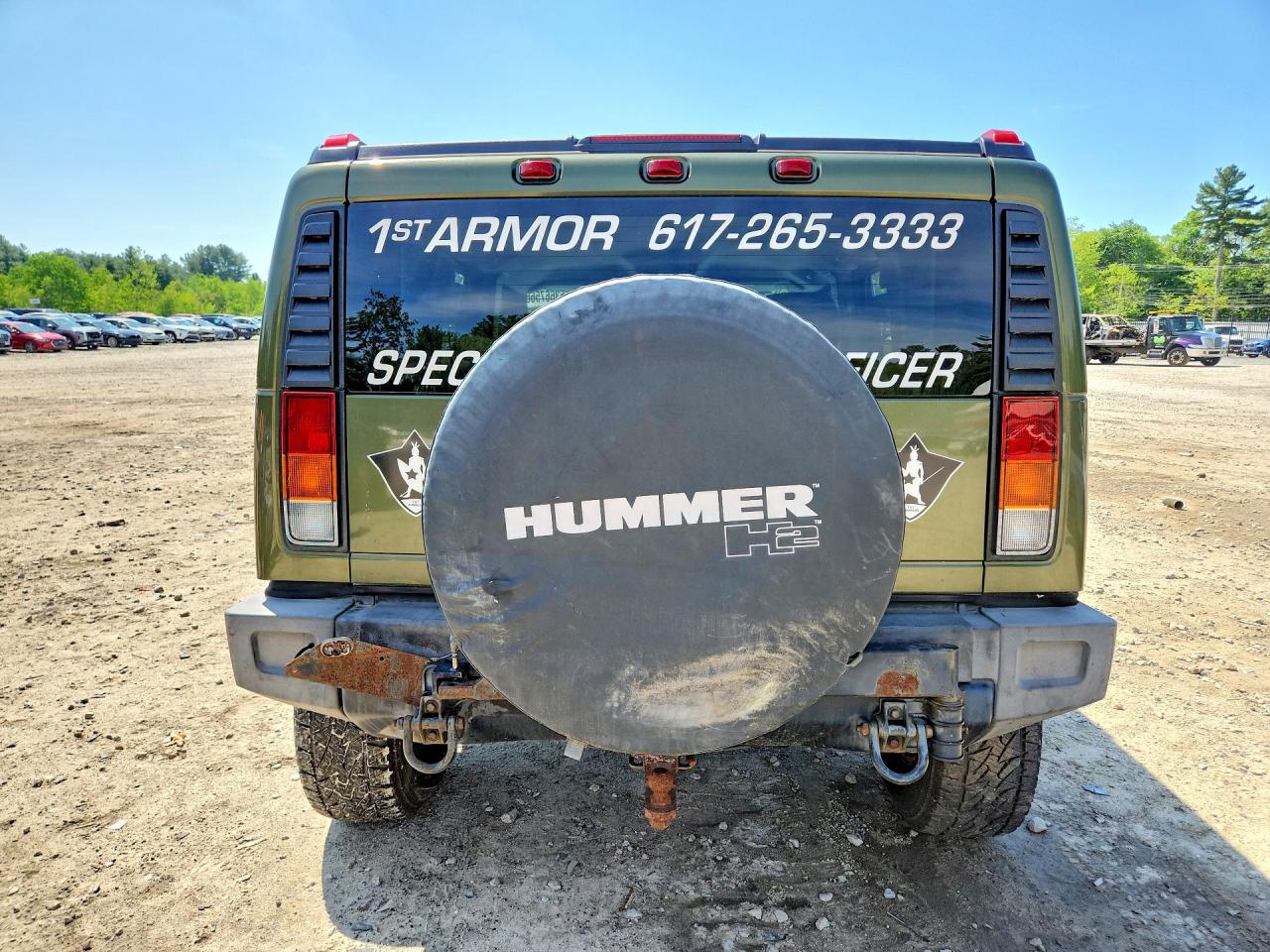 2003 Hummer H2 VIN 5GRGN23U83H145186 photo 6