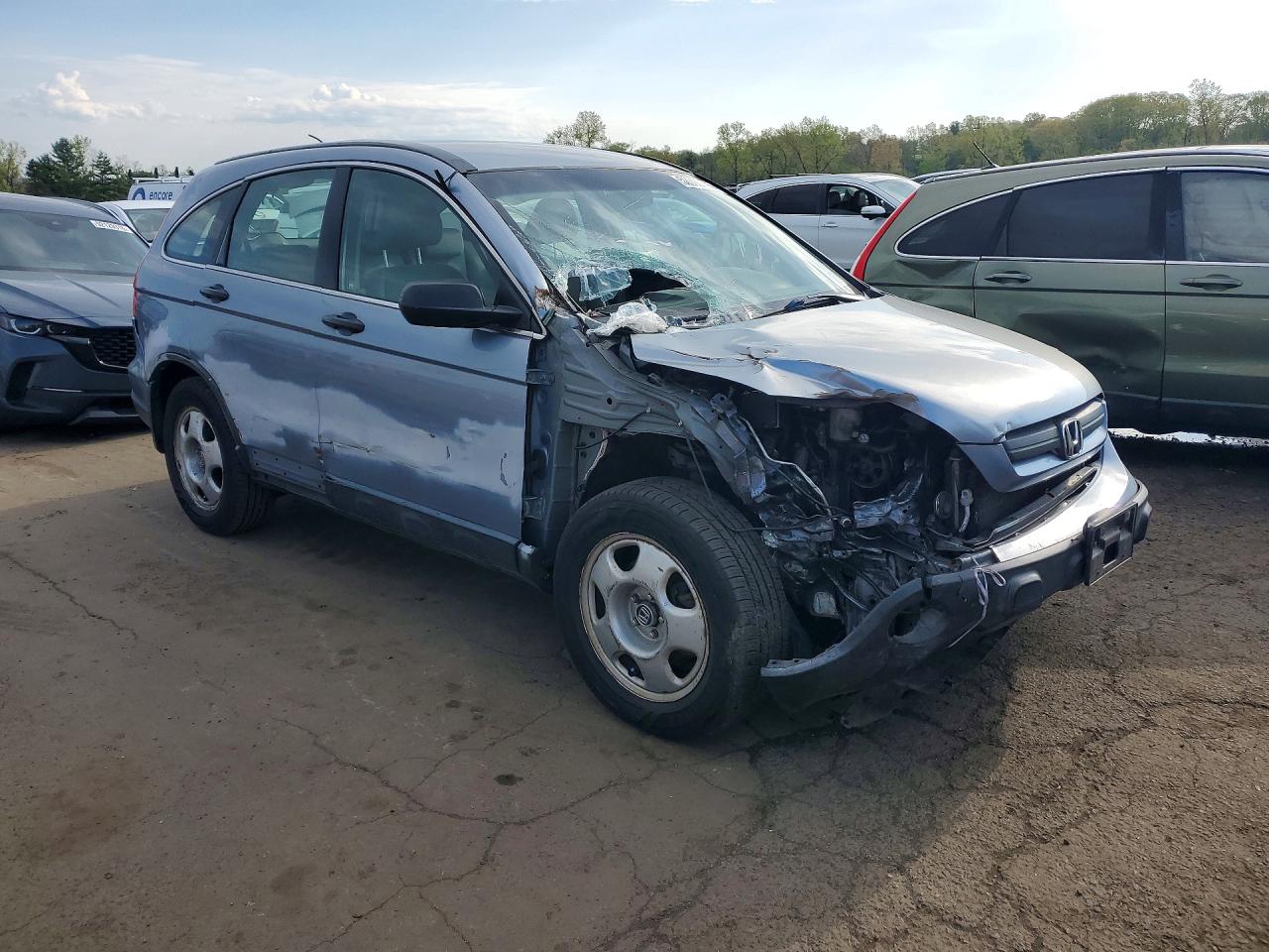 2007 Honda Crv VIN JHLRE38377C036630 photo 4