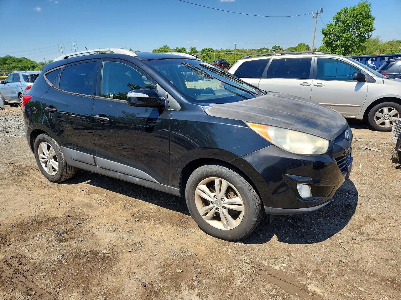 2013 Hyundai Tucson VIN KM8JU3AC3DU736606 photo 4