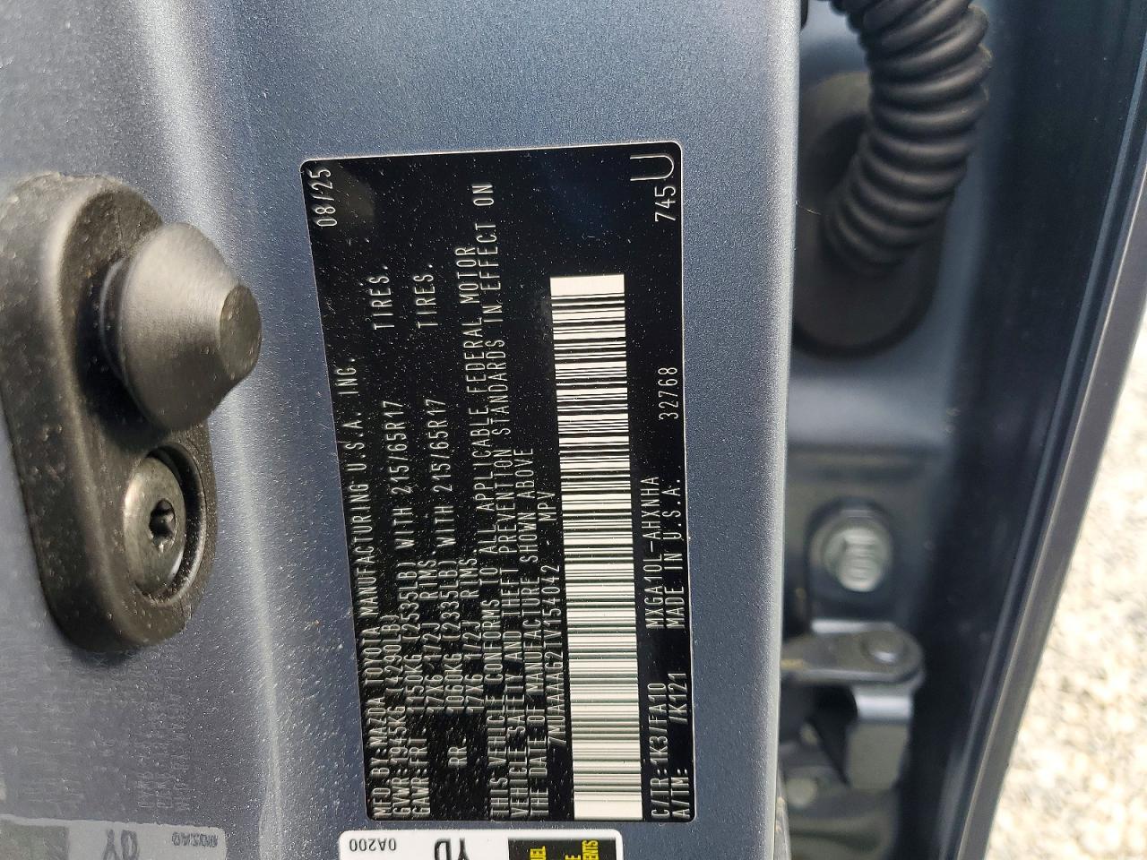 2026 Toyota All other VIN 7MUAAAAG2TV154042 photo 12