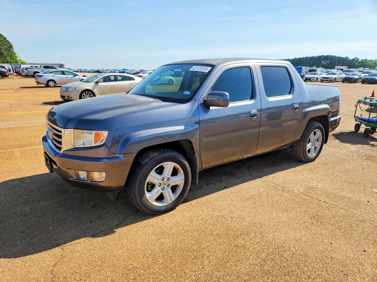 2014 Honda Ridgeline VIN 5FPYK1F56EB007833 photo 1