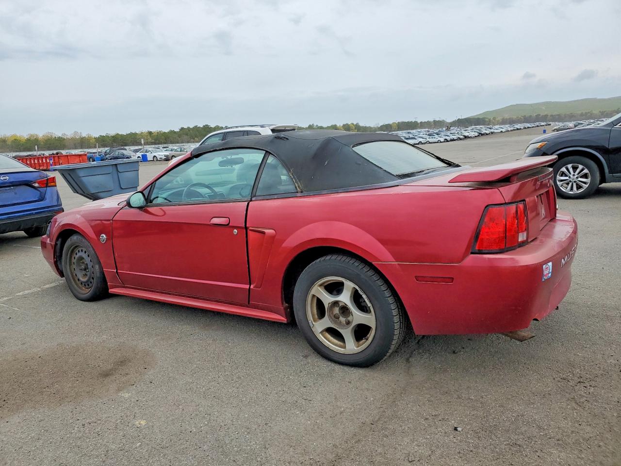 2004 Ford Mustang VIN 1FAFP44604F221778 photo 2