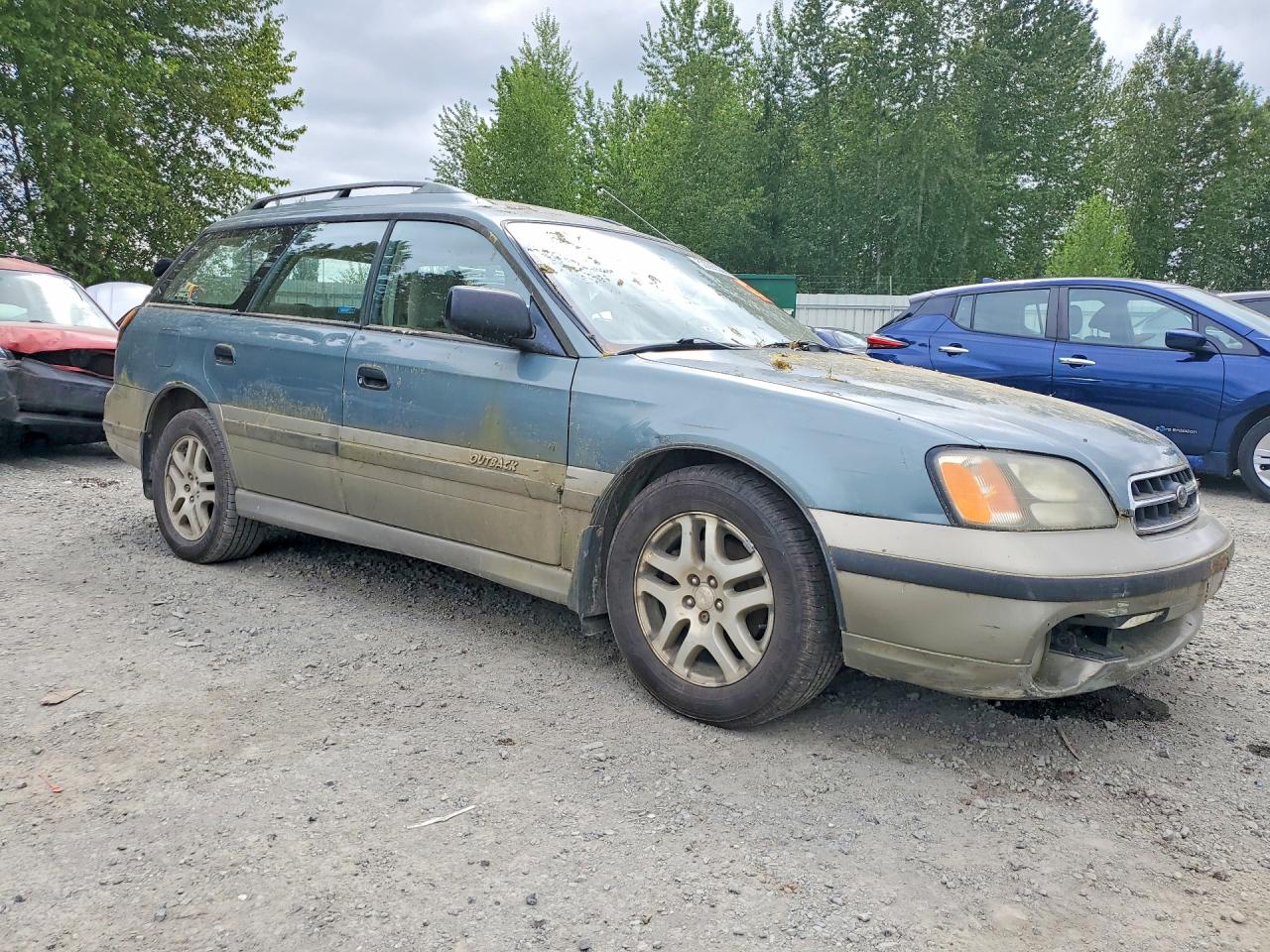 2001 Subaru LEGACY VIN 4S3BH675X17662585 photo 4