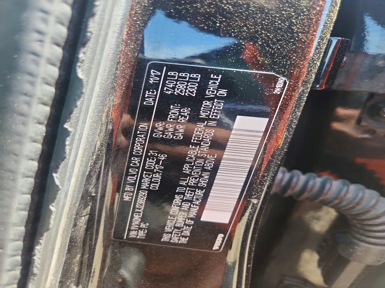 2018 VOLVO V60 VIN YV140MELXJ2389290 photo 12