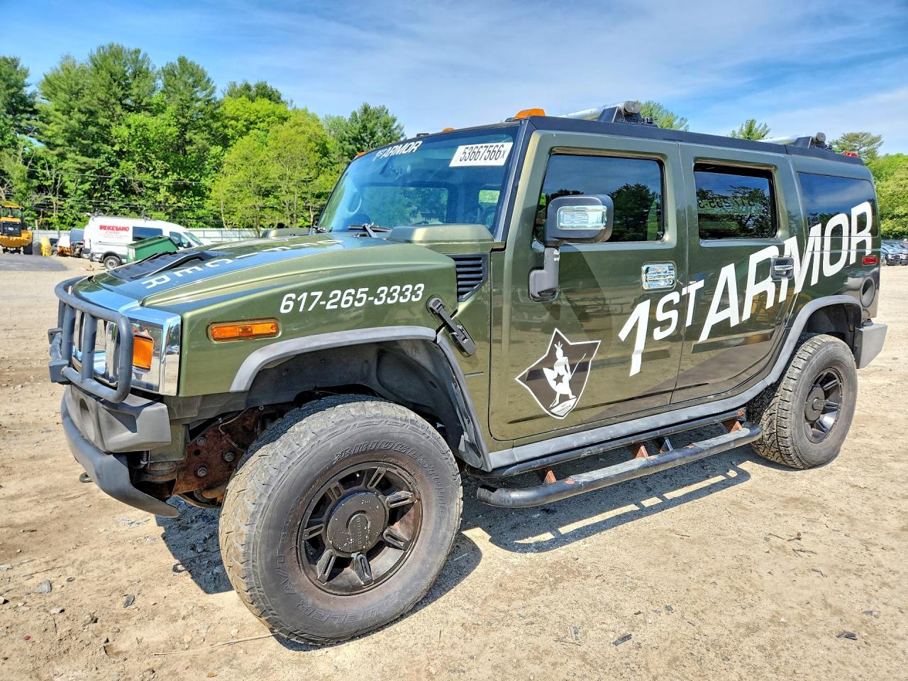 2003 Hummer H2 VIN 5GRGN23U83H145186 photo 1