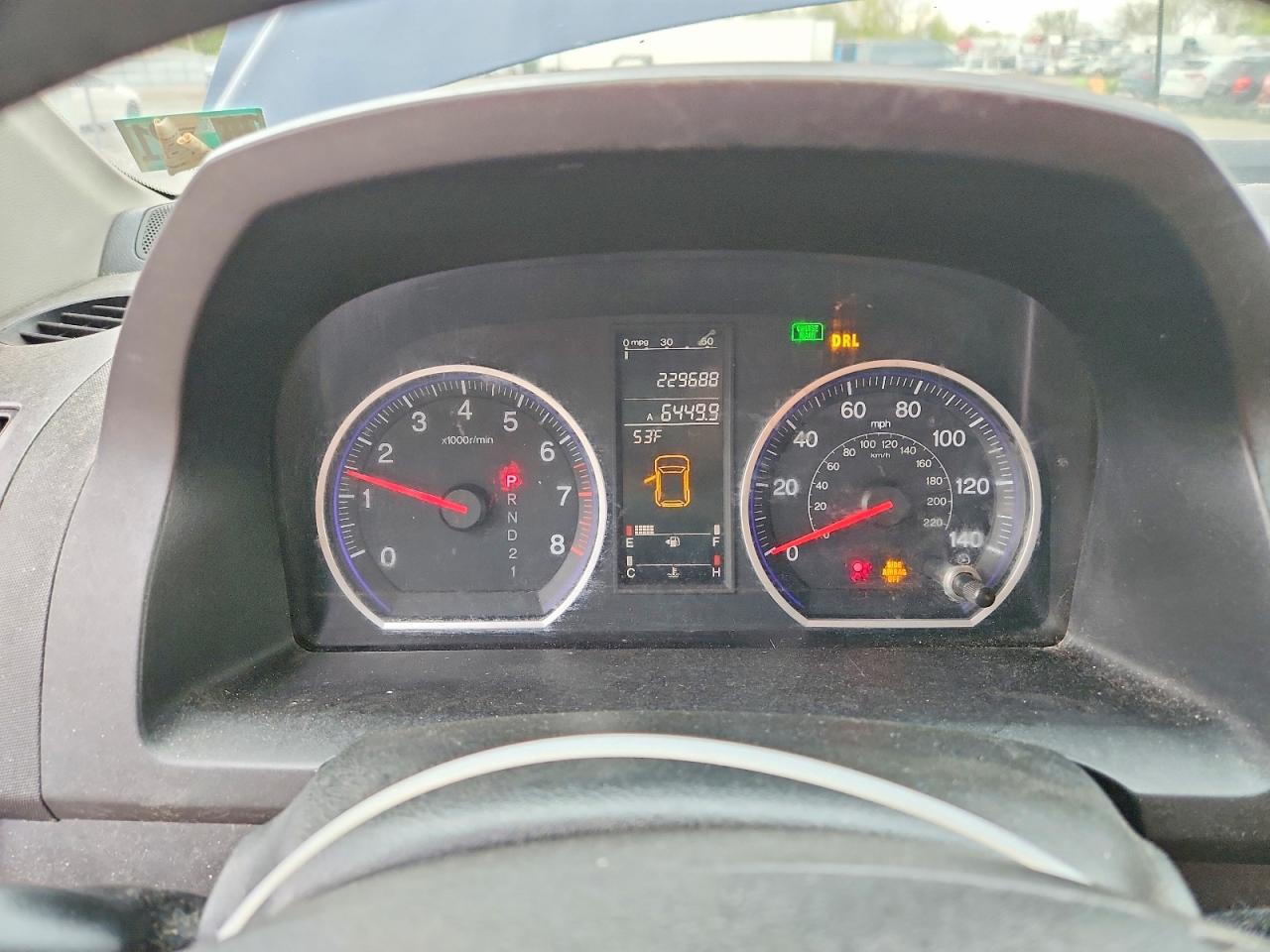 2009 HONDA Crv VIN 5J6RE48569L042470 photo 9
