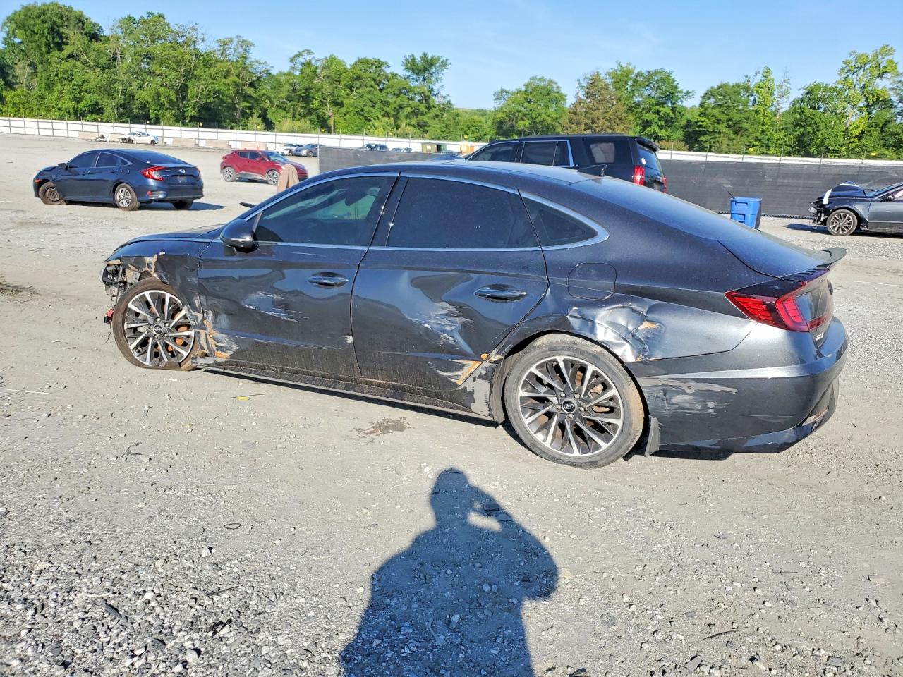 2022 Hyundai Sonata VIN KMHL34J25NA195652 photo 2