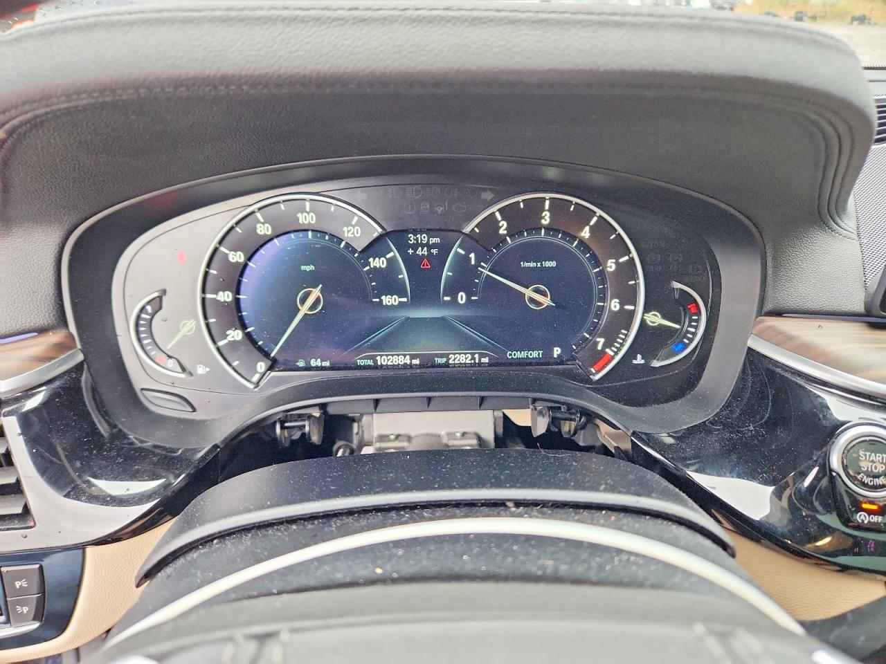 2017 BMW 5 series VIN WBAJA7C35HG903941 photo 9