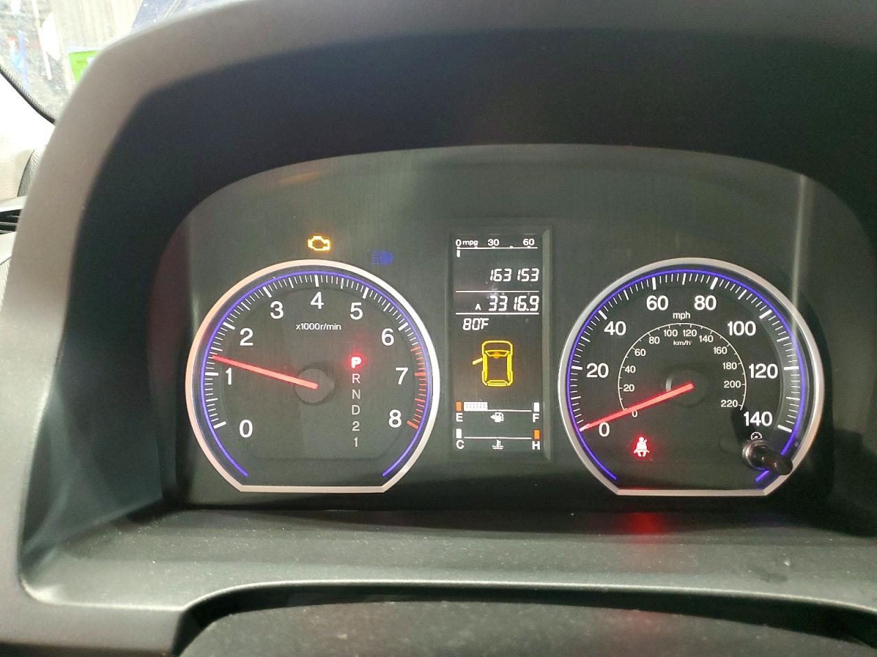 2009 Honda Crv VIN 5J6RE48759L065630 photo 9