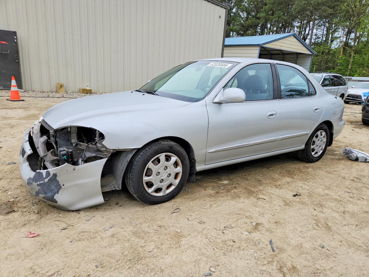 2000 Hyundai Elantra VIN KMHJF35F7YU005228 photo 1