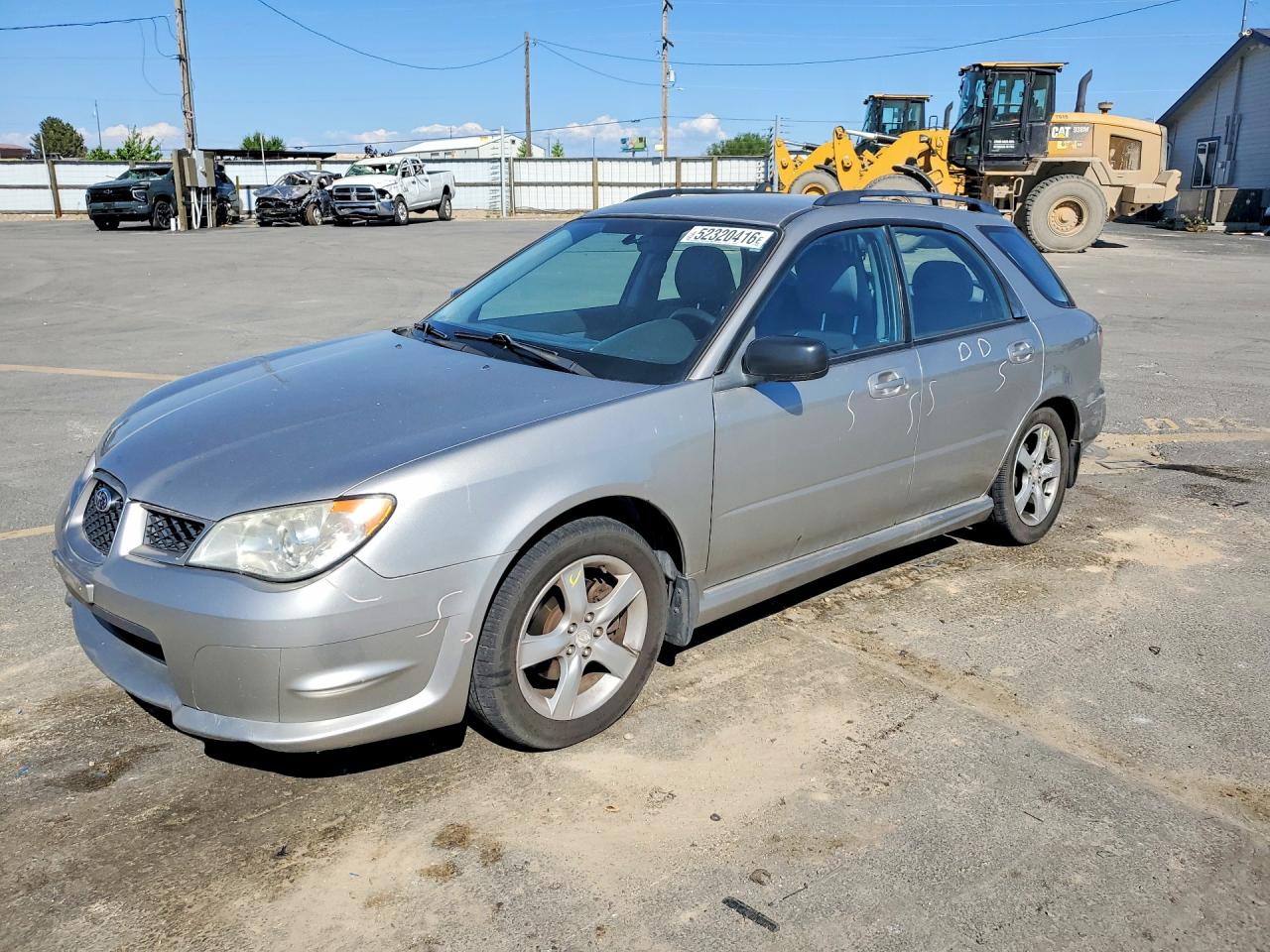 2007 Subaru Impreza VIN JF1GG61687H801115 photo 1
