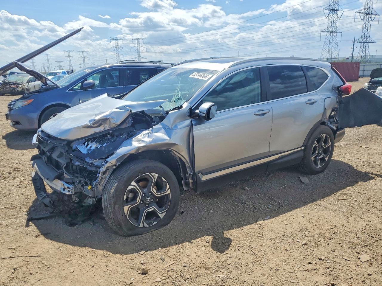 2018 HONDA Crv VIN 7FARW2H98JE072608 photo 1
