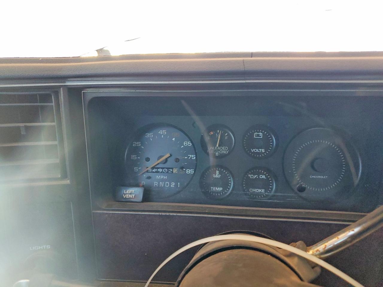 1984 CHEV El camino VIN 1GCCW80H4ER101173 photo 9
