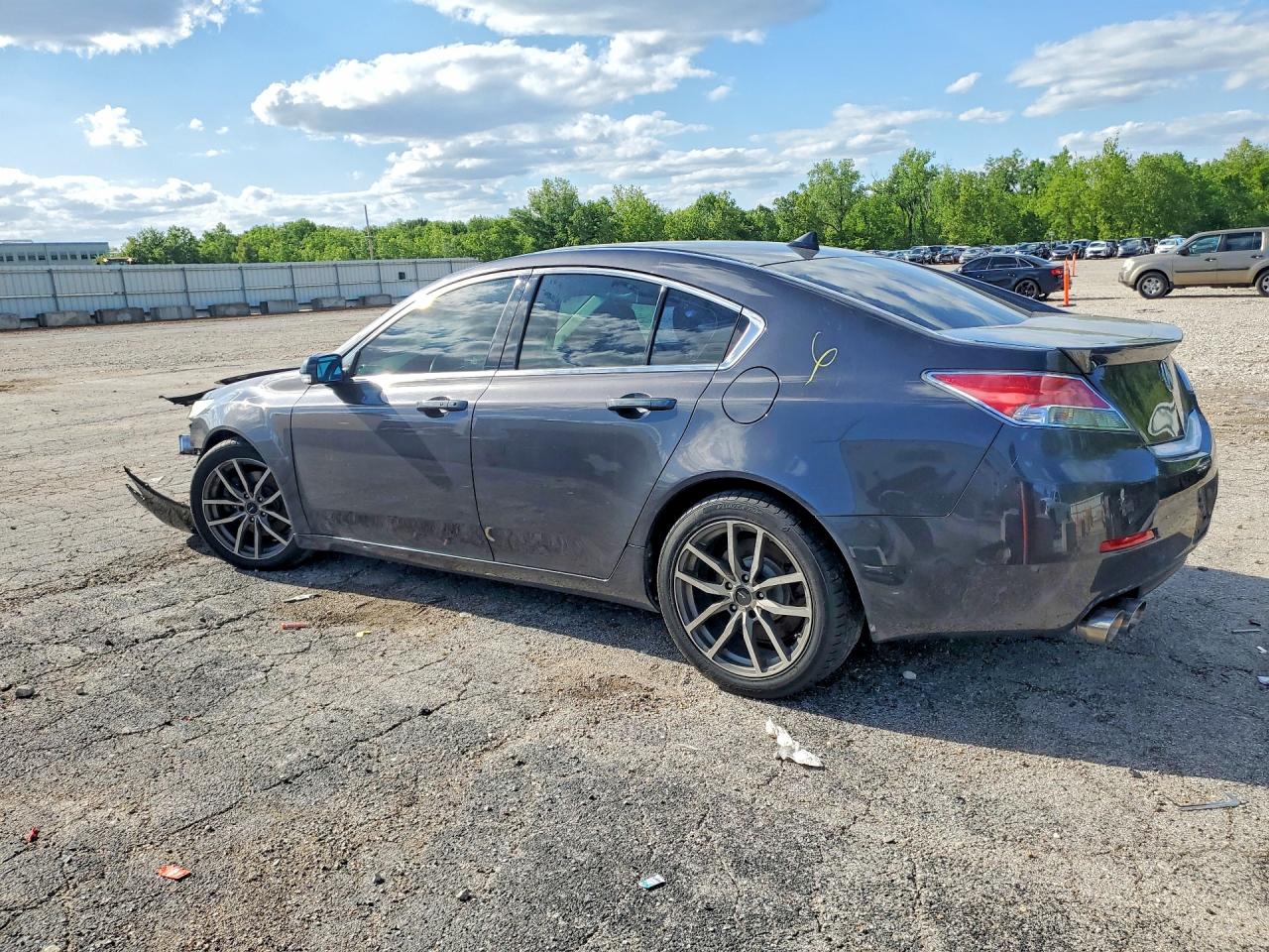 2012 Acura Tl VIN 19UUA9F53CA008700 photo 2