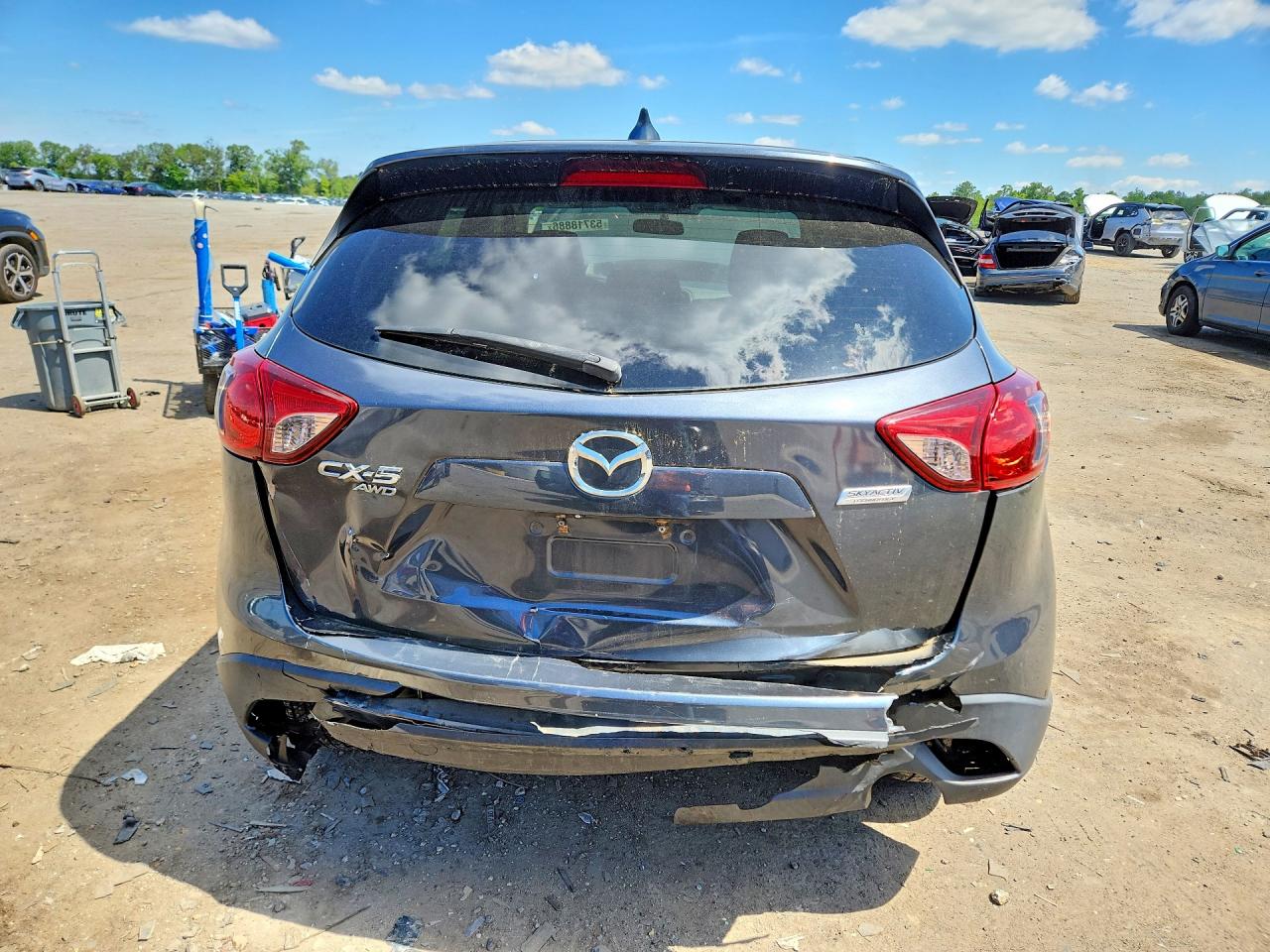2013 Mazda Cx-5 VIN JM3KE4CEXD0107613 photo 6