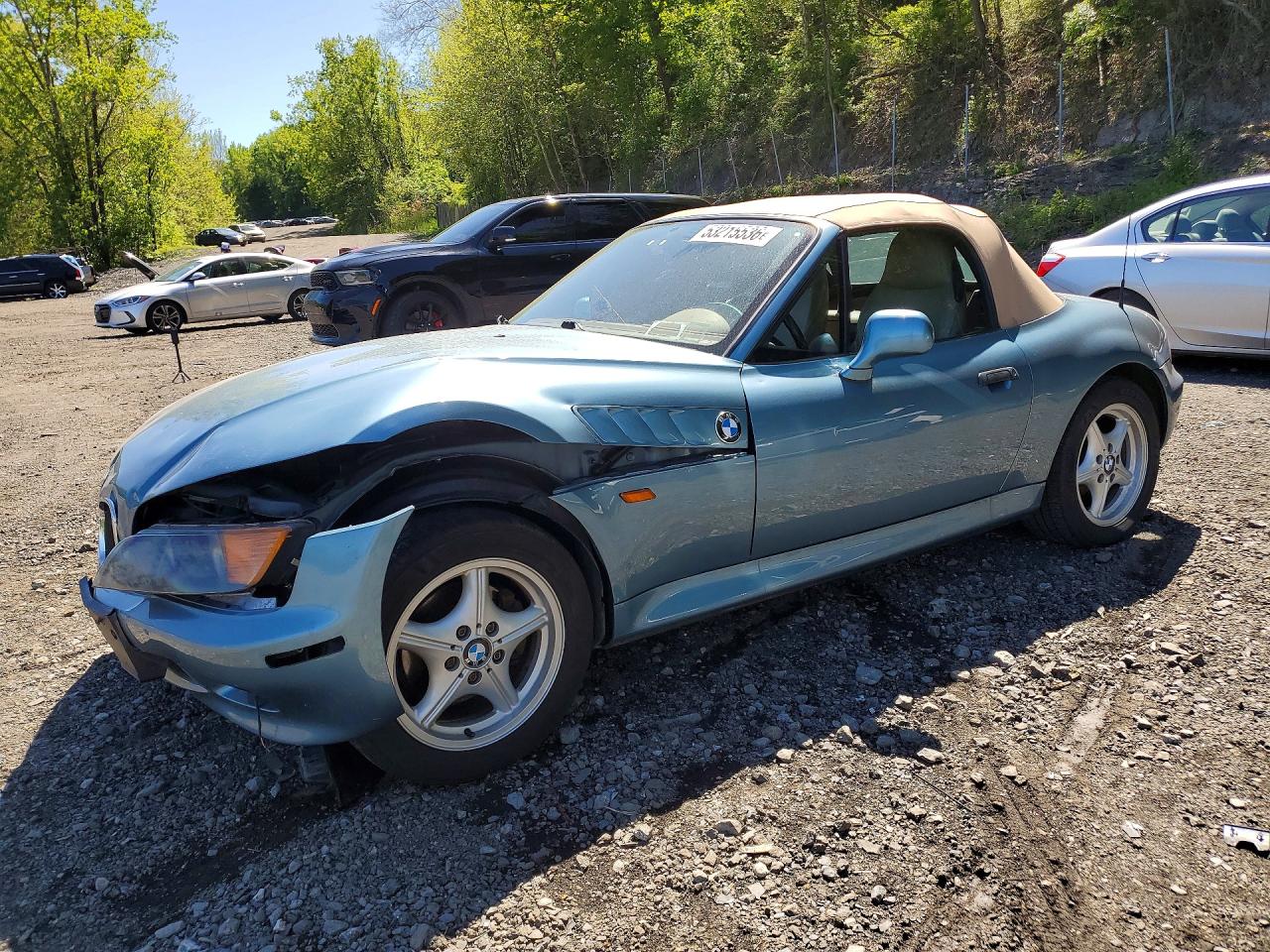 1998 BMW Z3 VIN 4USCH7327WLE07460 photo 1