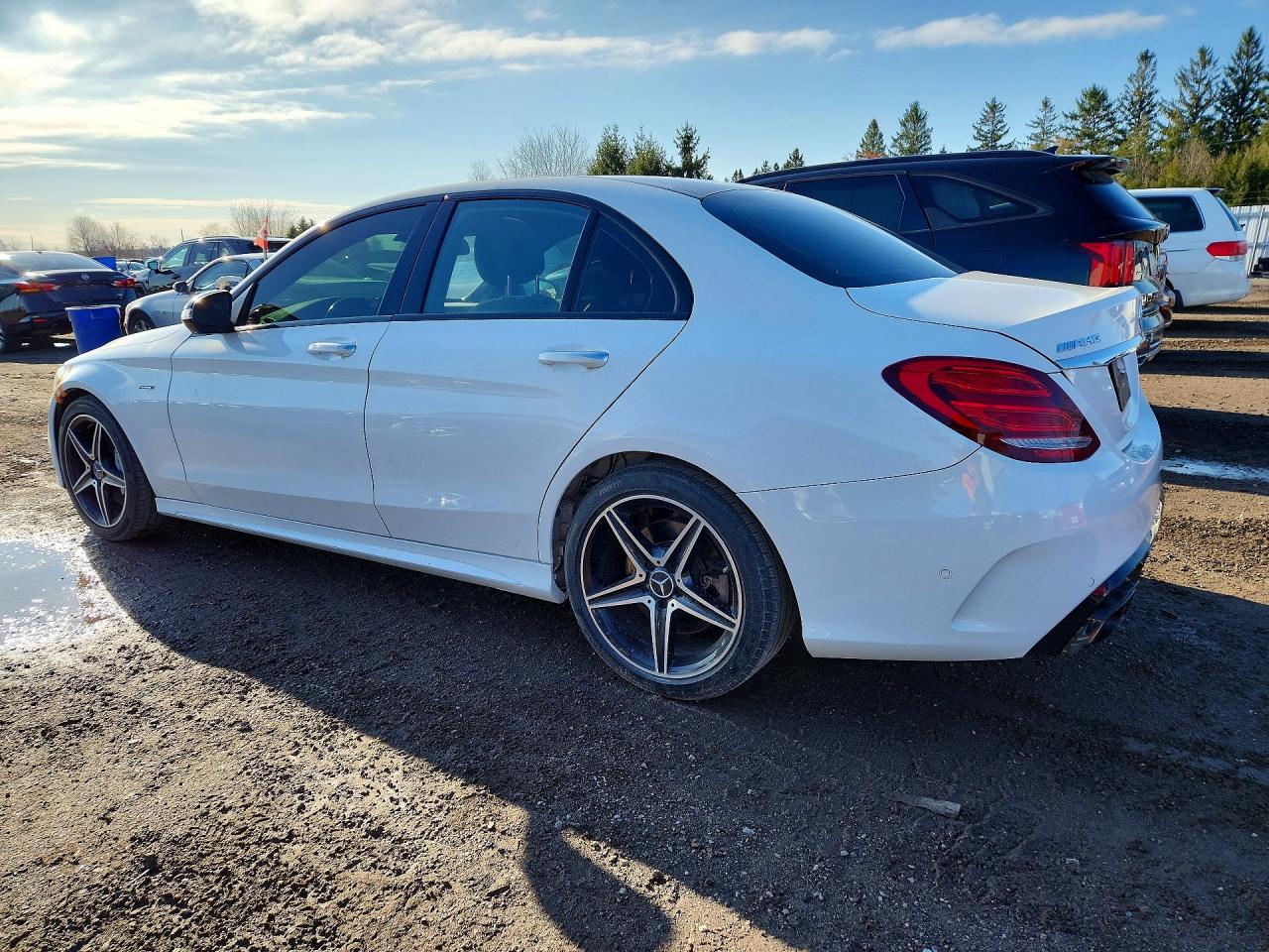 2017 Mercedes-Benz C class VIN 55SWF6EB3HU196453 photo 2
