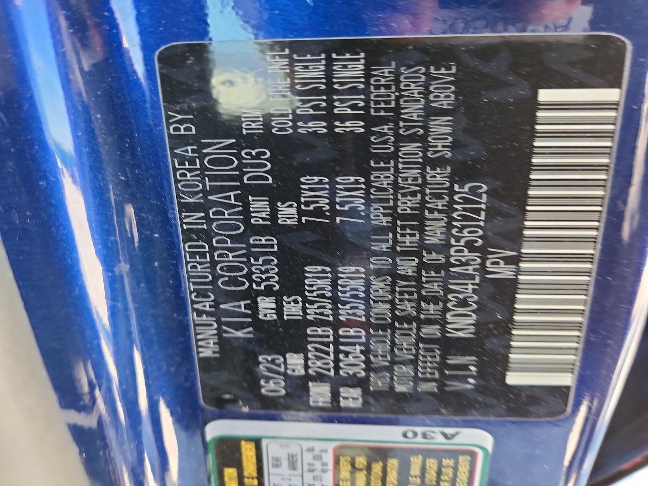 2023 Kia All other VIN KNDC34LA3P5612125 photo 12