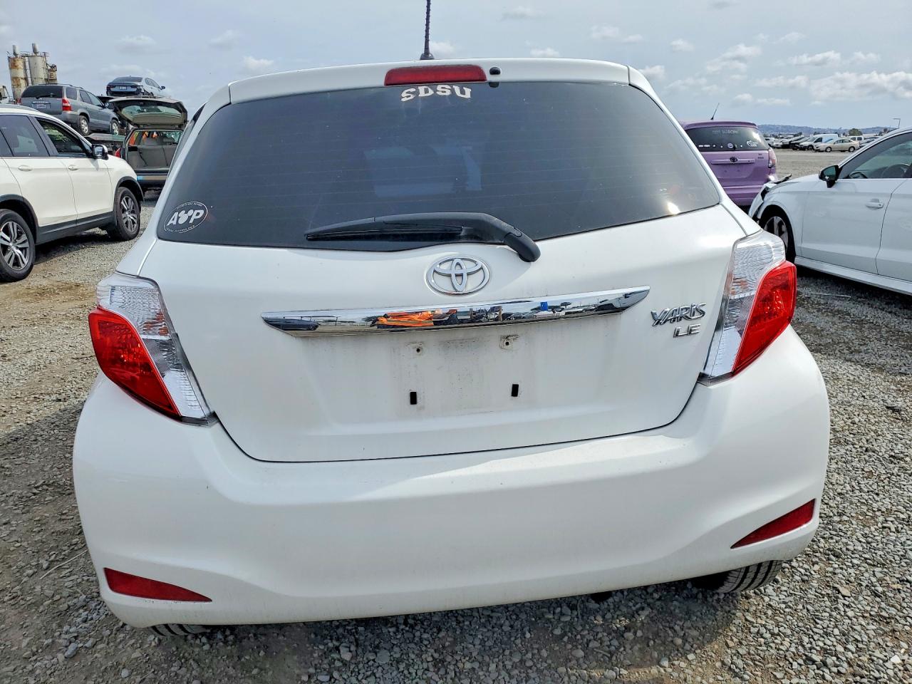 2014 Toyota Yaris VIN JTDKTUD36ED580964 photo 6