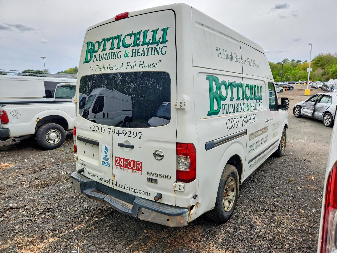 2012 Nissan Nv VIN 1N6AF0LY7CN100900 photo 3
