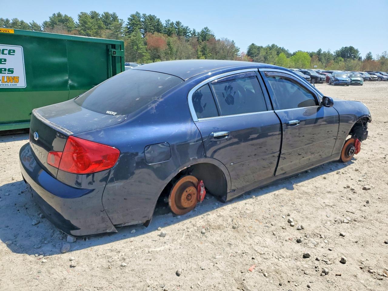 2005 Infiniti G35 VIN JNKCV51F85M307025 photo 3
