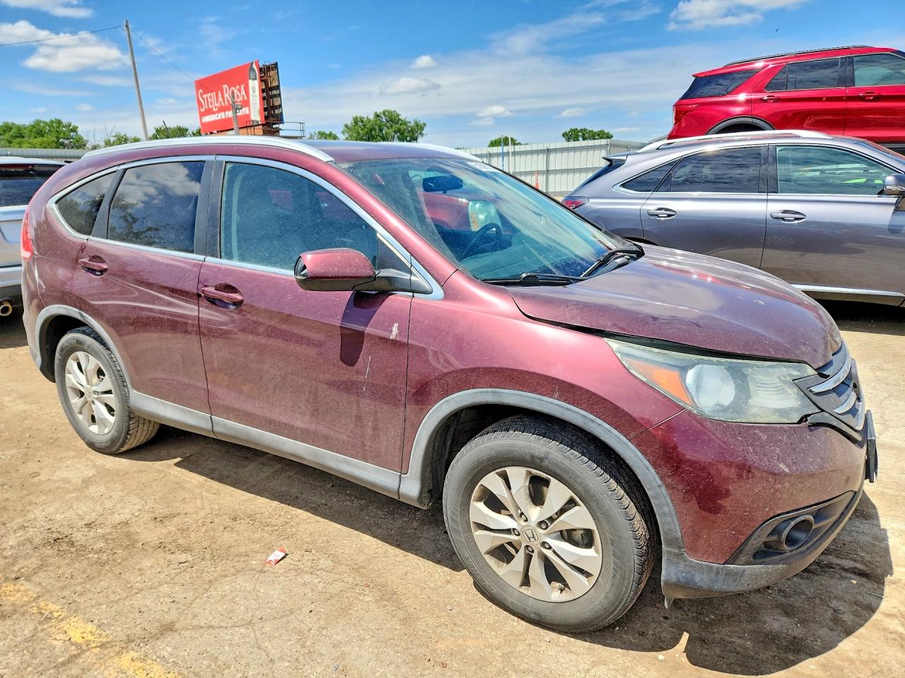 2013 Honda Crv ex-l VIN 5J6RM4H77DL083087 photo 4